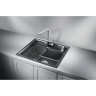 Кухонная мойка GRANULA KITCHEN SPACE KS-6003 шварц (черный металлик) 6003 SHBAPC