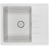 Кухонная мойка GRANULA СТАНДАРТ ST-5803 арктик (белый) 5803 BELYII